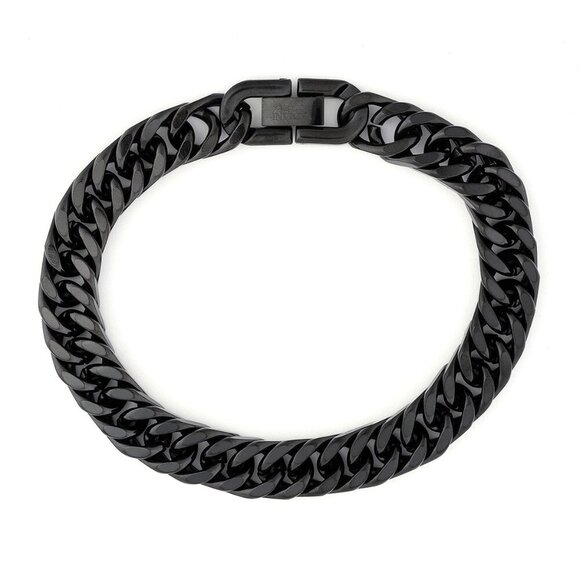 Invicta Other - Black Stainless Steel Men's Bracelet